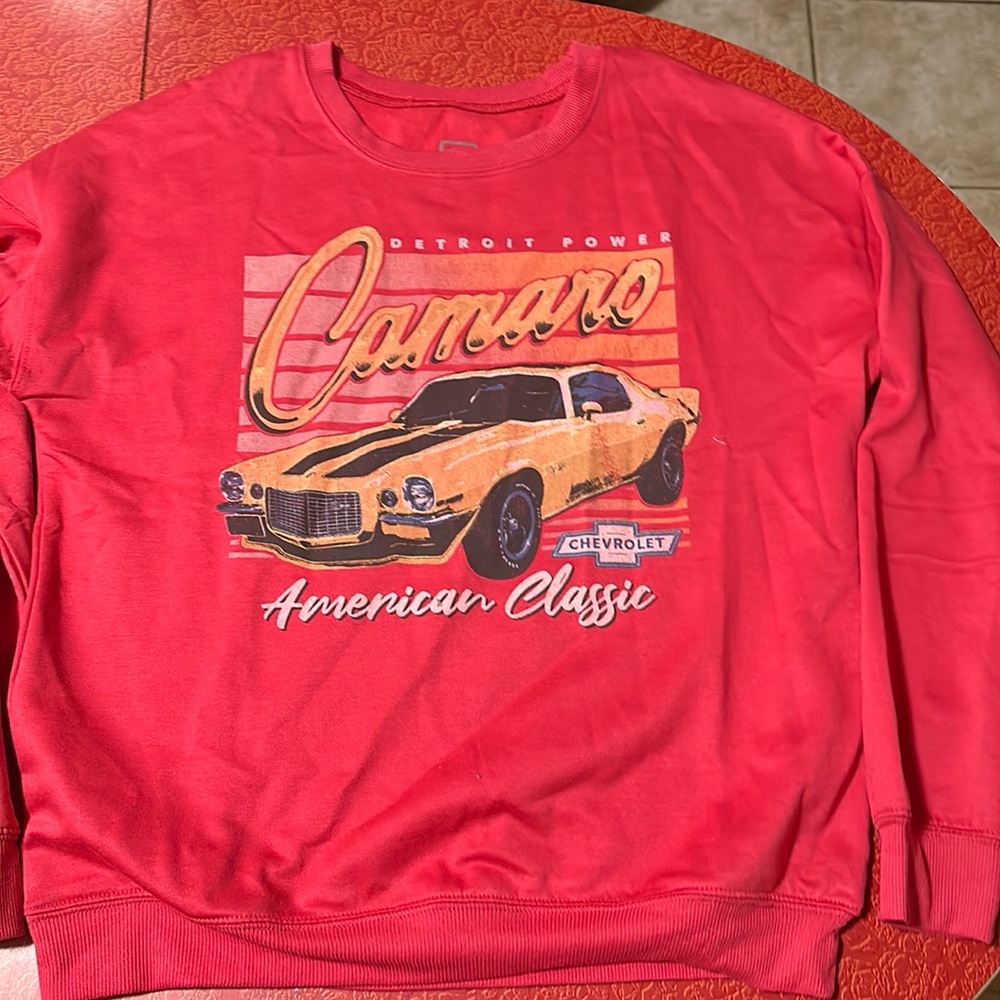 Camaro Detroit Power  official sweatshirt classic cars Chevy Chevrolet car lover